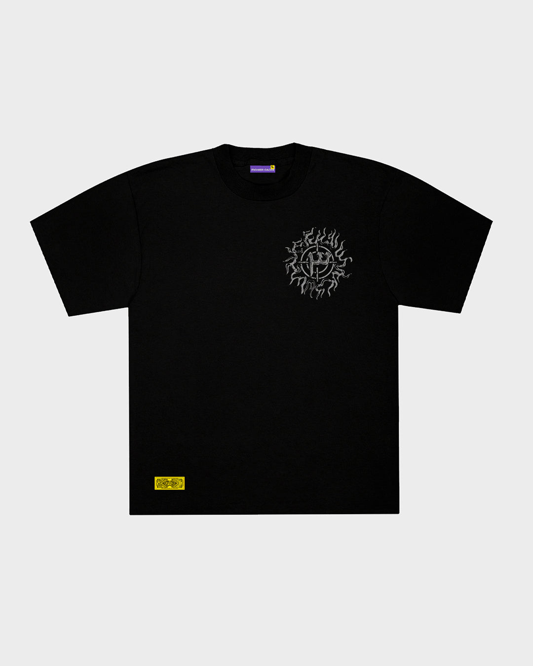 3WY T-SHIRT #7 - BLACK