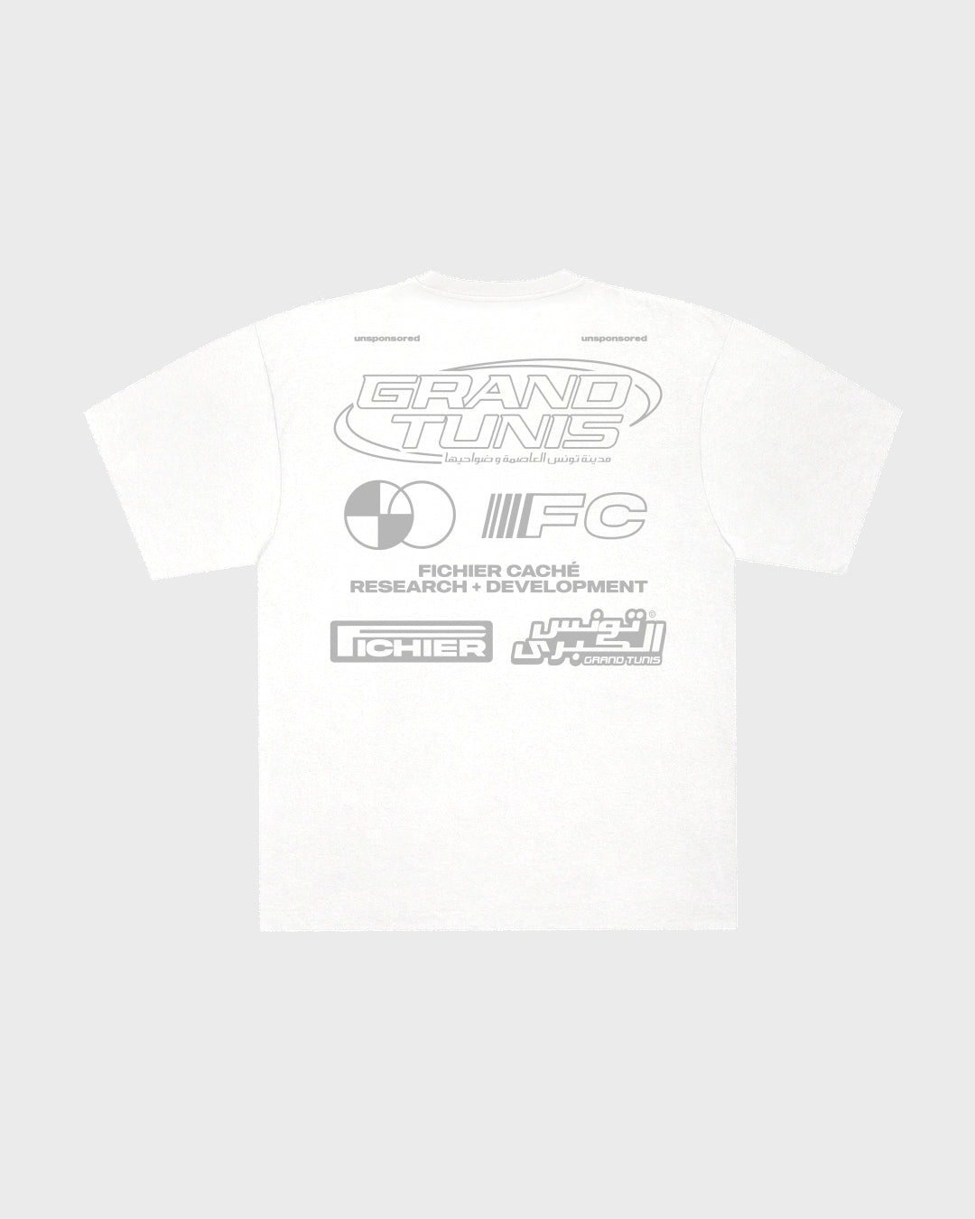 GRAND TUNIS '26 RACING T-SHIRT - WHITE