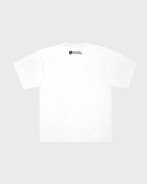 LABIB WORK IN PROGRESS TEE - WHITE (DONATION INCLUDED)