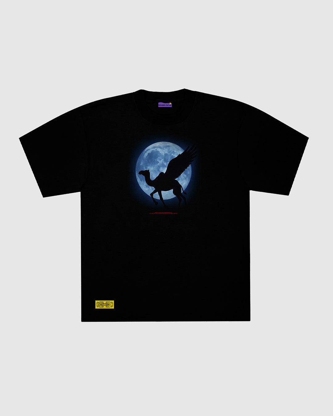 MOON CAMEL T-SHIRT - BLACK