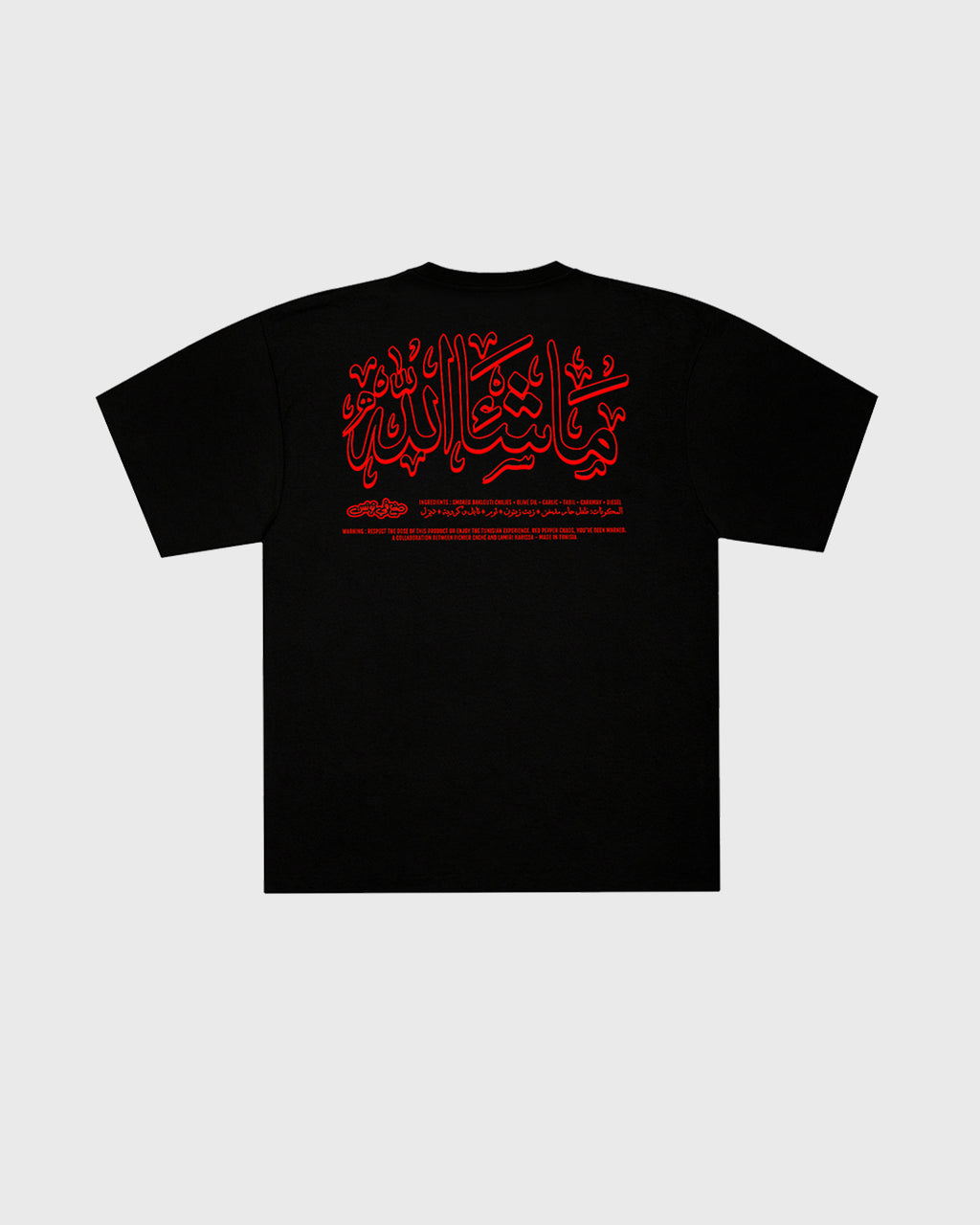 FC x LH TEE - BLACK