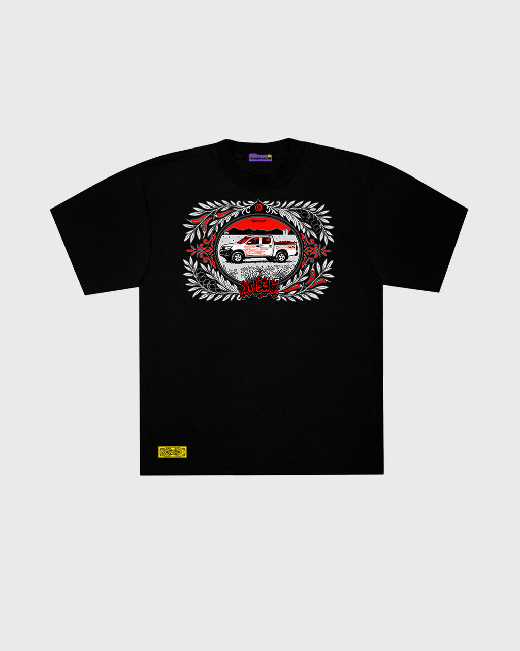 FC x LH TEE - BLACK