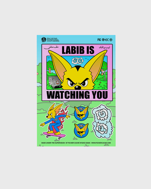 LABIB STICKERS SHEET